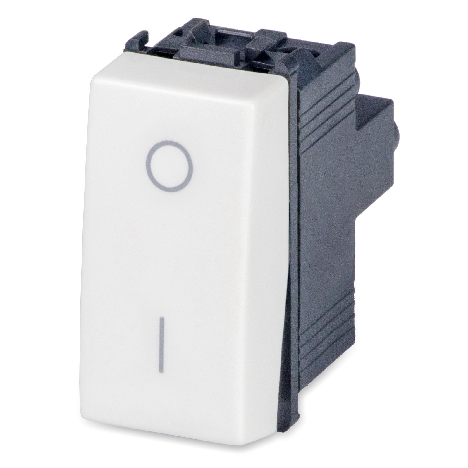 Interruttore Singolo Acciaio Spazzolato BG Electrical - 16AX - Serie Nexus Metal